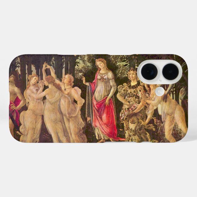 Primavera, Allegory of Spring by Sandro Botticelli Case-Mate iPhone Case (Back (Horizontal))