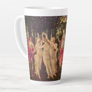 Primavera, Allegory of Spring by Sandro Botticelli Latte Mug