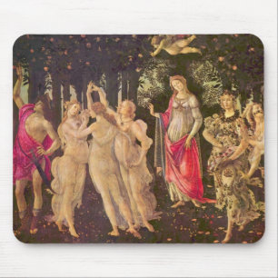 Primavera, Allegory of Spring by Sandro Botticelli Mouse Pad