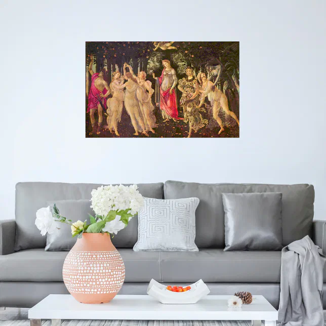 Primavera, Allegory of Spring by Sandro Botticelli Poster | Zazzle