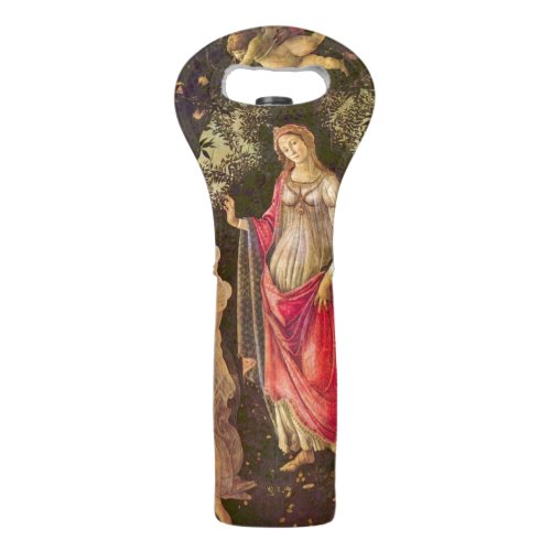 Primavera Allegory of Spring by Sandro Botticelli Wine Bag