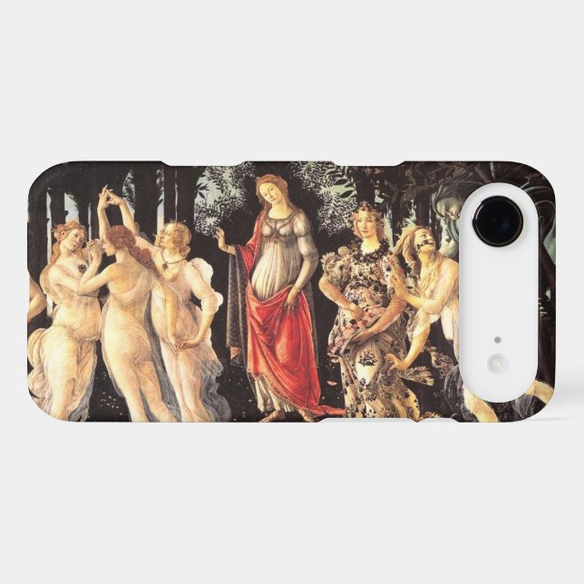 Primavera / Allegory of Spring Iphone Case (Back Horizontal)