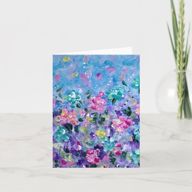 Primavera Blank Note Card (Front)