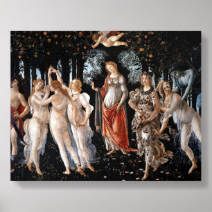Primavera Botticelli Acrylic Photo Tile