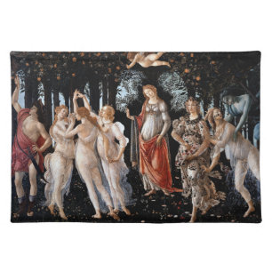 Primavera Botticelli Cloth Placemat