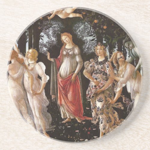 Primavera Botticelli Coaster