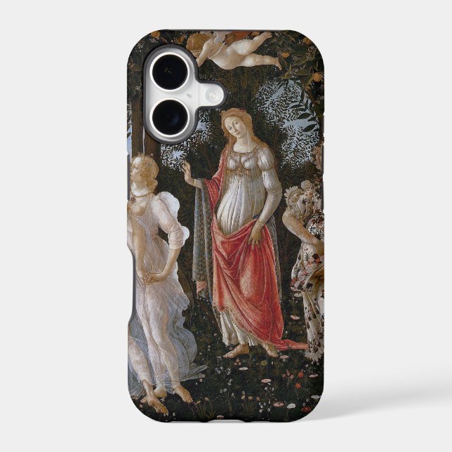 Primavera Botticelli Iphone Case (Back)