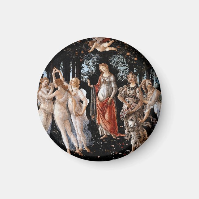 Primavera Botticelli Magnet (Front)