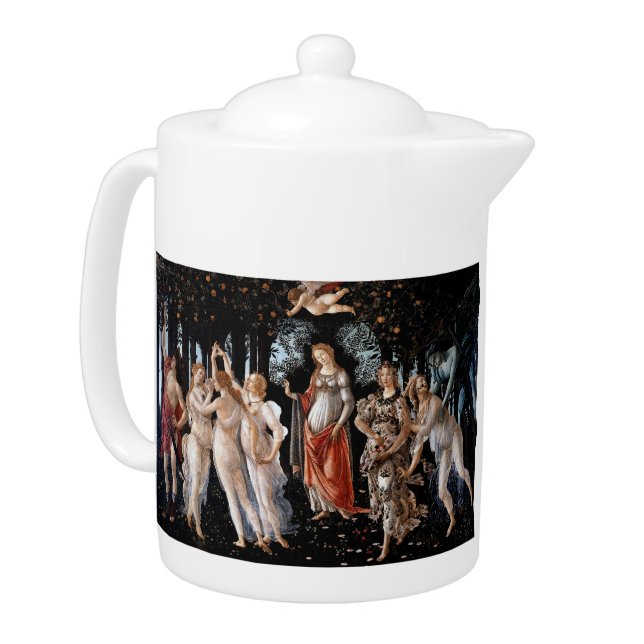 Primavera Botticelli Teapot (Left)