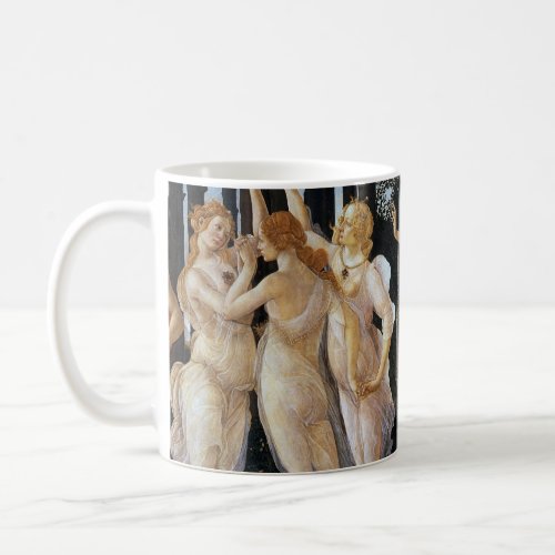 Primavera detail Sandro Botticelli 1482 Coffee Mug