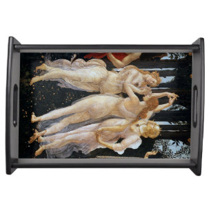 Primavera (detail), Sandro Botticelli, 1482 Serving Tray