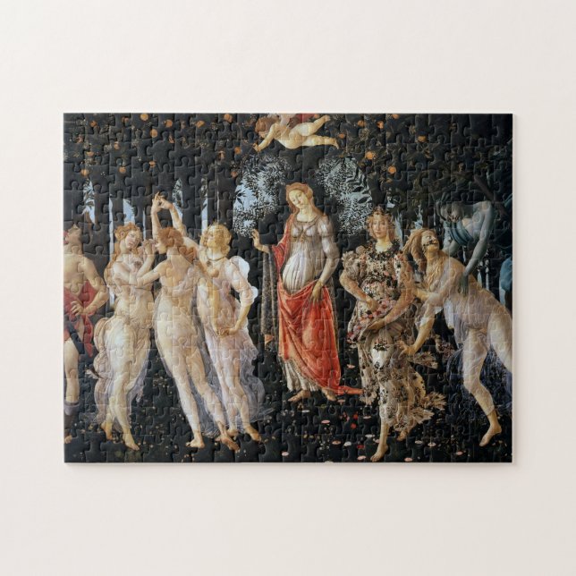 Primavera, Sandro Botticelli, 1482 Jigsaw Puzzle (Horizontal)