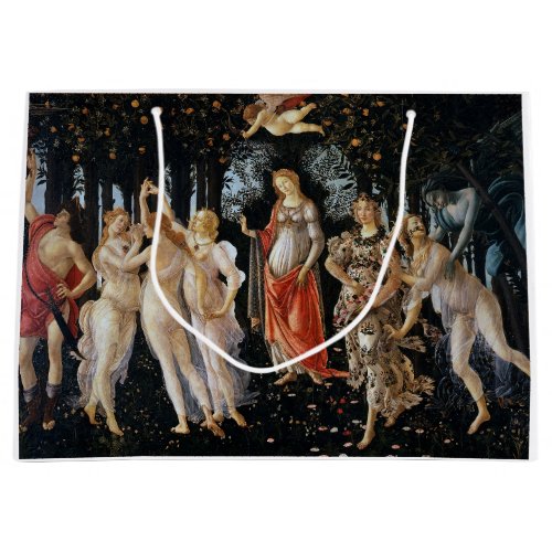 Primavera Sandro Botticelli 1482 Large Gift Bag