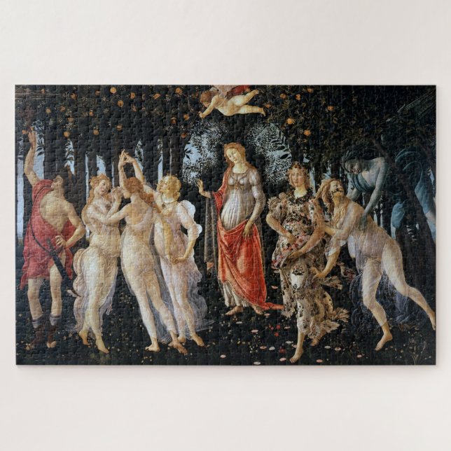 Primavera, Sandro Botticelli Jigsaw Puzzle (Horizontal)
