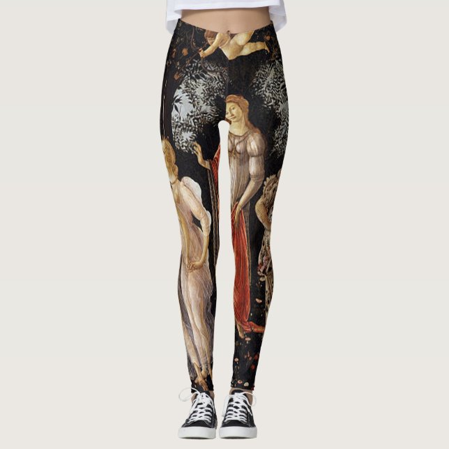 Primavera Sandro Botticelli Leggings (Front)