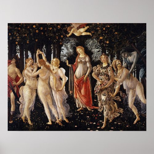Primavera Sandro Botticelli Poster