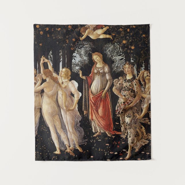 Primavera Sandro Botticelli Tapestry (Front)