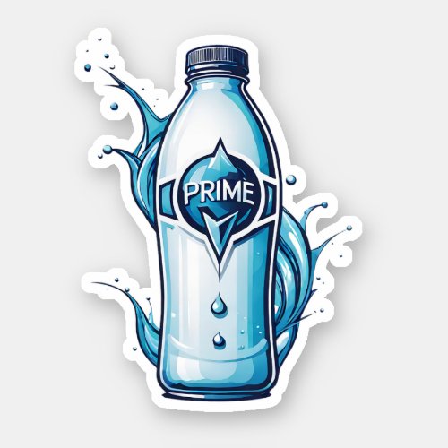 Prime Hydration Wake Up to a Good Mood Every Day Sticker
