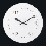 Prime Number Clock for Math Fans<br><div class="desc">Only prime numbers are printed on this clock. So this will be a good gift for someone who is a mathematics fan.</div>