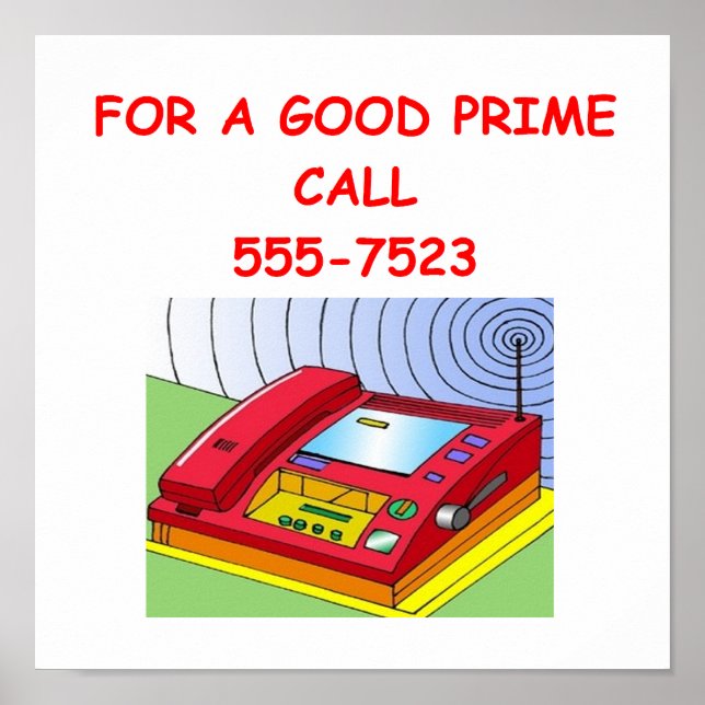 prime number poster (Front)