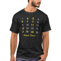 Prime Time Maths Tshirt