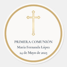 Primera Comunión Cruz de Oro