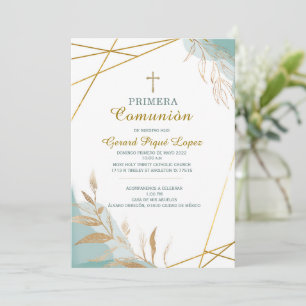 Primera comunion invitacion imprimible invitation