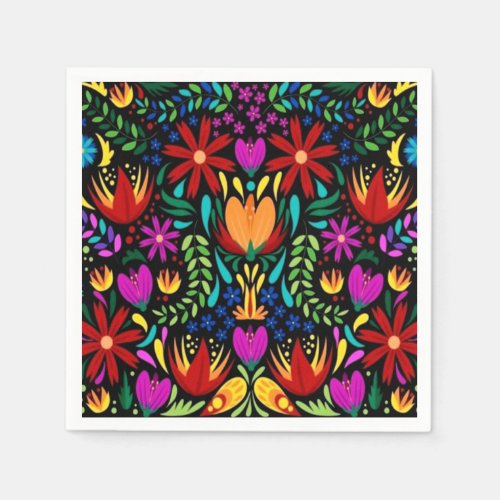 Primeras Floraciones Cinco de Mayo Party Napkins