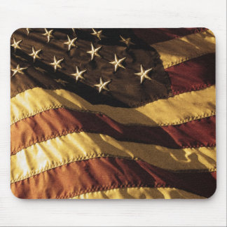 Primitive American Flag Mousepad