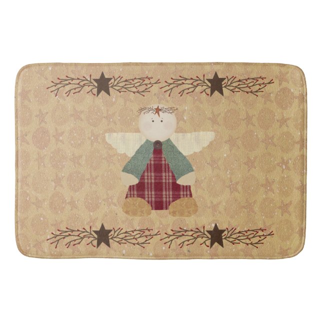 Primitive Angel Bath Mat (Front)