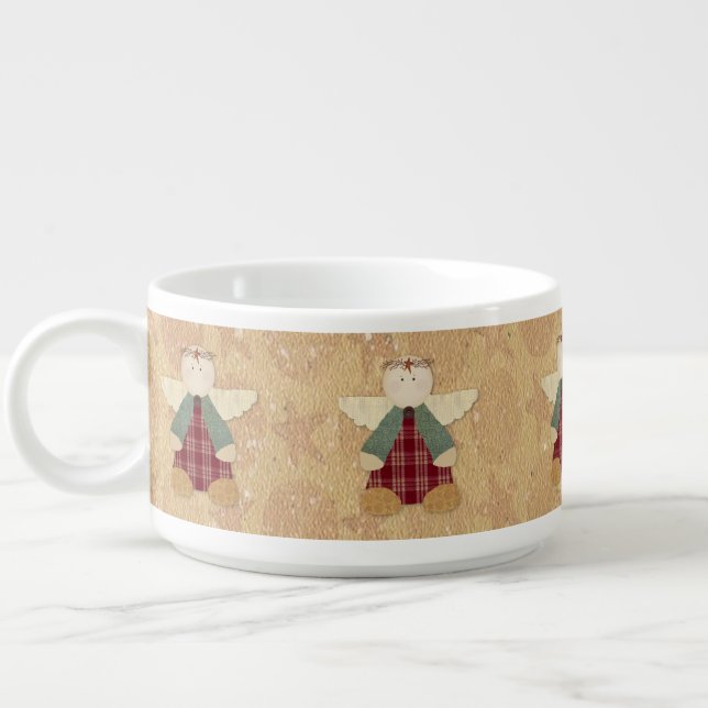 Primitive Angel Chili Bowl (Right)