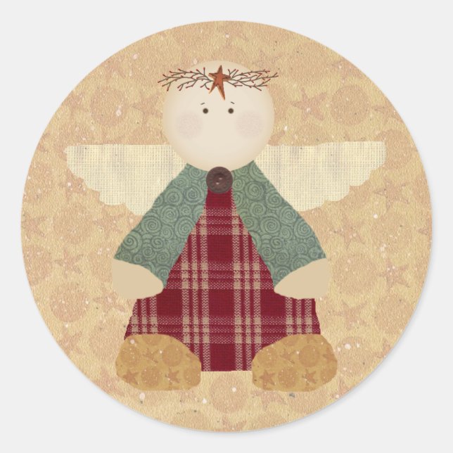 Primitive Angel Sticker (Front)