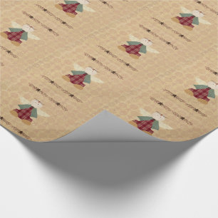 Primitive Angel Wrapping Paper