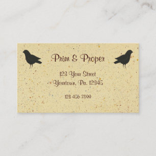 Primitive Art Business Card