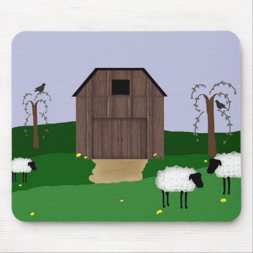 Primitive Barn Mousepad