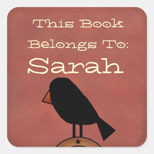 Primitive book plate (Front)