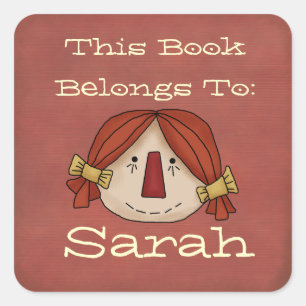 Primitive book plate