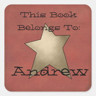 Primitive book plate