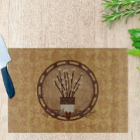 Primitive Branch Lights  Cutting Board