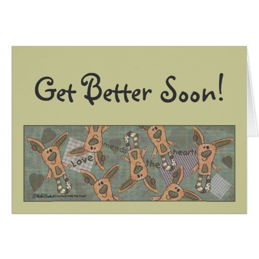 Primitive Bunny Cards (Front Horizontal)