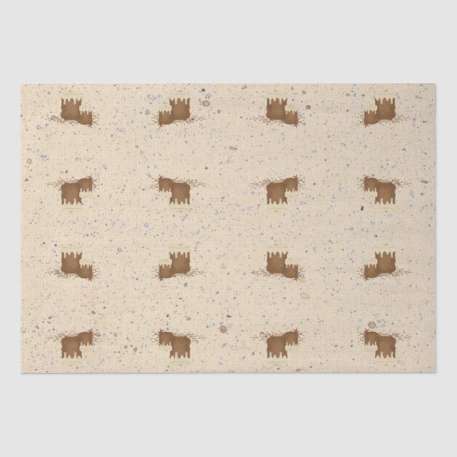 Primitive Candles Tissue Paper (Front)