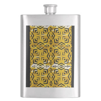 Primitive Conctellation Abstract Geometric Flask