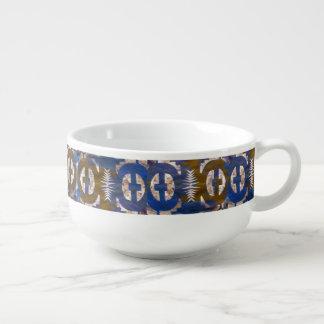 Primitive Conctellation Abstract Geometric Soup Mug