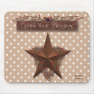 Primitive Count Your Blessings Mousepad