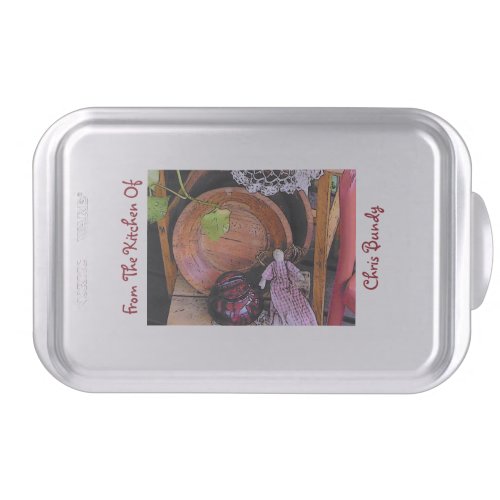 PrimitiveCountry Design Personalized Cake Pan