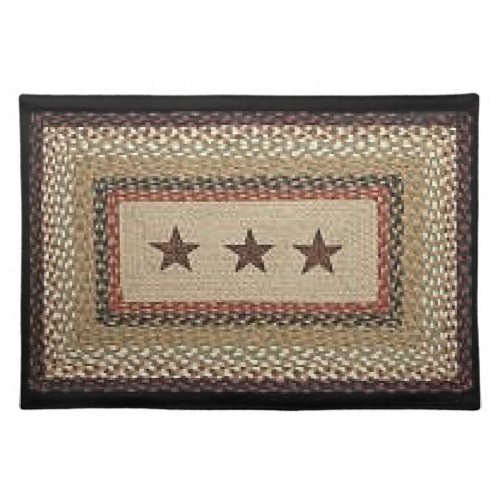 PrimitiveCountry Style CLOTH PLACEMAT 24X14