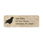 Primitive Crow Address Label