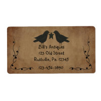 Primitive Crows Product Label