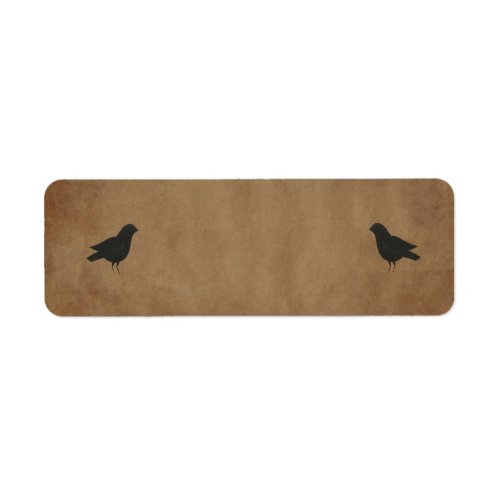 Primitive Crows Small Product Label