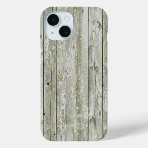 primitive farmhouse western country barn wood iPhone 15 case